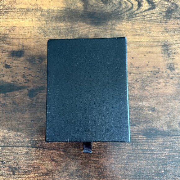 David Yurman Black Leather Jewelry Box Storage Display w/ Mirror & Drawer RARE - Picture 7 of 8